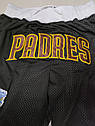 Чорні шорти команда Сан-Дієго Падрес  МЛБ San Diego Padres MLB shorts, фото 3