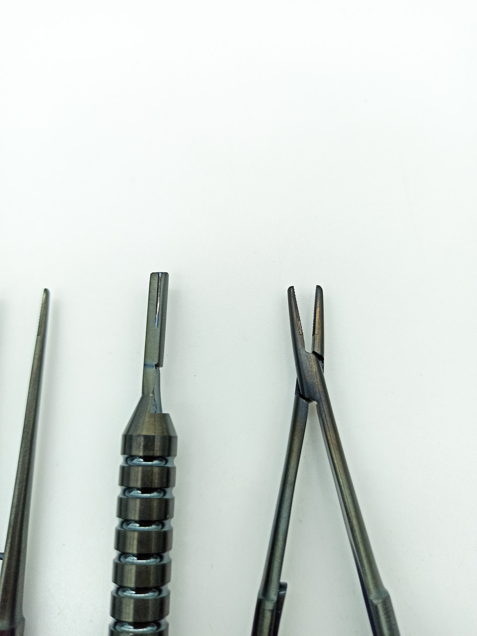 Инструменты для микрохирургии 16см (иглодержатель Castroviejo пинцет ручка скальпеля) - фото 3 - id-p1697497542