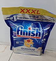 Finish Powerball Quantum Max Lemon Таблетки для посудомоечной машины лимон 60 шт