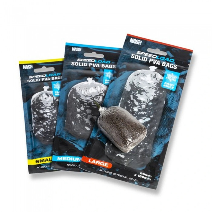 ПВА пакети швидкорозчинні Nash Speedload Solid PVA M, фото 1