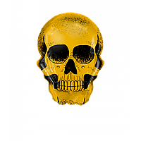 Фольгована кулька велика фігура Череп 55х75см Китай