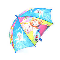Зонтик детский Frozen автоматический, D-100см, защита от солнца, UV (99%), защита от дождя, каркас - Al+Fe,