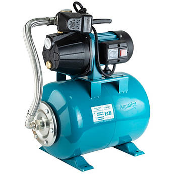 Станція 0.8 кВт Hmax 38м Qmax 58 л/хв (самовсмоктувальний насос) 24 л AquaticaLEO EKJ-802IA5/UA (775346/24)