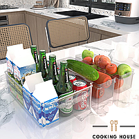 Контейнери-органайзери Cooking House на 7 шт. для холодильника з кришками для зберігання їжі, фото 8