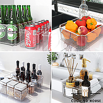 Контейнери-органайзери Cooking House на 7 шт. для холодильника з кришками для зберігання їжі, фото 9