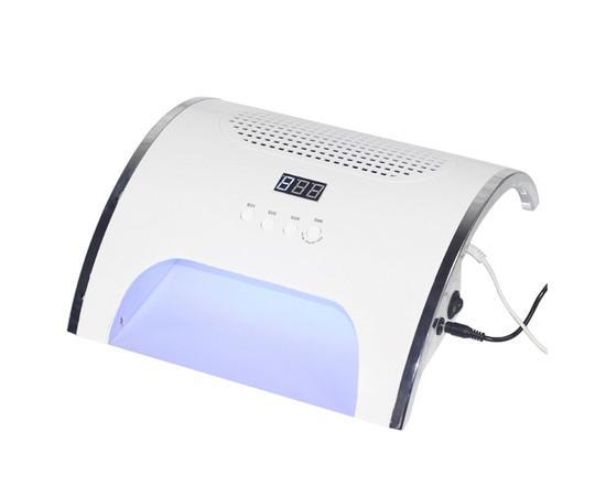 Манікюрний апарат 2в1 Nail Lamp & Fan, витяжка, лампа 80W