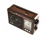 Радіо Golon RX-9966 FM, AM, SW + вбудований акумулятор, фото 5