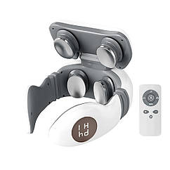 Массажер для шиї акумуляторний Adna Massager 4 із 4 масажуючими головками. Шийний масажер