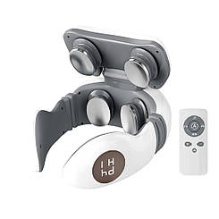 Массажер для шиї акумуляторний Adna Massager 4 із 4 масажуючими головками. Шийний масажер