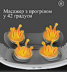 Массажер для шиї акумуляторний Adna Massager 4 із 4 масажуючими головками. Шийний масажер, фото 7