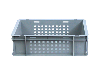 Пластиковий контейнер 400 х 300 х 120 перфорований