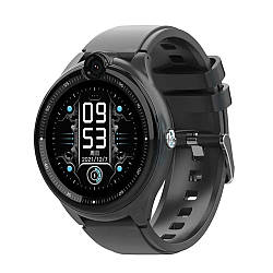 Дитячий смарт годинник Smart Watch Y02 з GPS і камерою, Чорні / Розумний годинник з SIM карткою