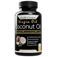 Coconut Oil 1000 mg Earth's Creation, 90 капсул