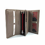 Жіночий гаманець із натуральної шкіри Karya 1146-51 коричневий, фото 7