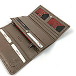 Жіночий гаманець із натуральної шкіри Karya 1146-51 коричневий, фото 6