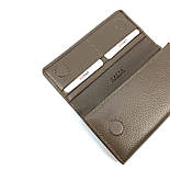 Жіночий гаманець із натуральної шкіри Karya 1146-51 коричневий, фото 4