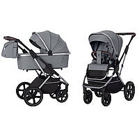 CARRELLO AURORA CRL-6505 універсальна коляска 2 в 1 Silver Grey