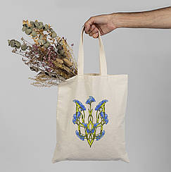 Шопер / еко сумка "Герб України Волошка"