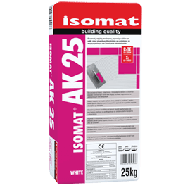 Ізомат АК 25 /Isomat AK 25 — гнучкий клей для кріплення плитки на вібруючі основи (пач. 25 кг), фото 1