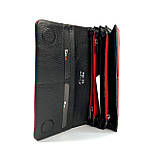 Жіночий гаманець з натуральної шкіри Karya 1159-46/45 червоний, фото 4