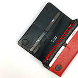 Жіночий гаманець з натуральної шкіри Karya 1159-46/45 червоний, фото 5