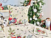 Новорічна серветка на стіл гобеленова Снігирь 37*49 см, фото 5