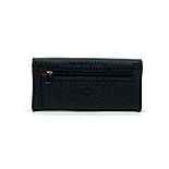 Шкіряний жіночий гаманець на магніті Karya 1159-45/46 чорний, фото 2