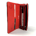 Шкіряний жіночий гаманець на магніті Karya 1159-45/46 чорний, фото 6