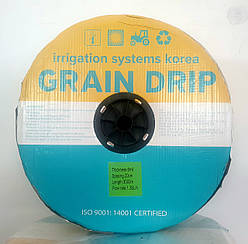 Крапельна стрічка для поливу в-во Корея Grain Drip 6 mil через 20 см, 3000 м 1.38 л/год