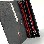 Жіночий гаманець з натуральної шкіри Karya 1159-081 темно-сірий, фото 7