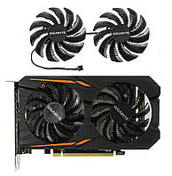 Кулера Gigabyte GTX1650 GTX1660ti RTX2060 2070 (Новые) T129215SU 87mm