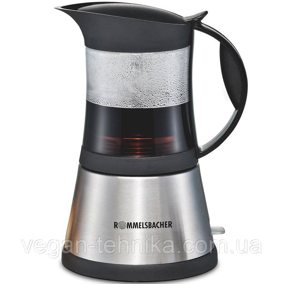 Електрична гейзерна кавоварка еспресо Rommelsbacher EKO 376/G