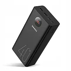 Зовнішній акумулятор Romoss Zeus PEA40 40000mAh 22.5W Black