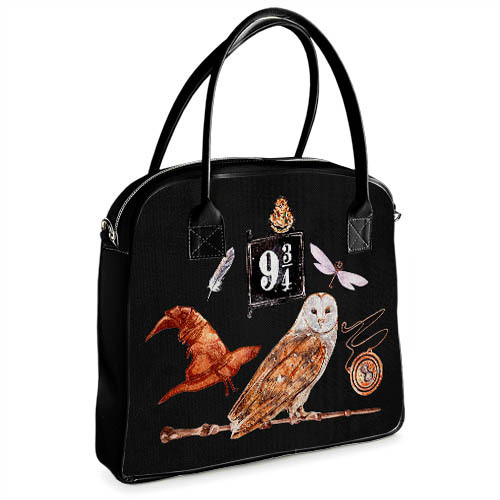 Сумка жіноча велика Oxford Гаррі Поттер 32x30x9 см (OXF_22S007_BL), фото 1