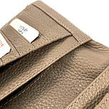 Жіночий гаманець з натуральної шкіри Karya 1173-51 коричневий, фото 6