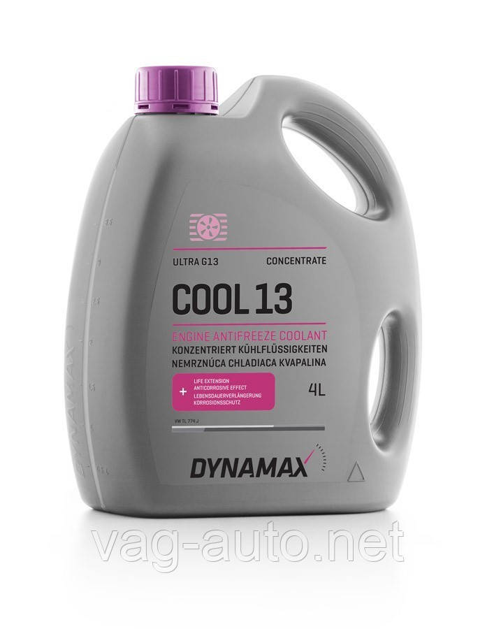 Антифриз G13 Dynamax COOL ULTRA концентрат розовый (4L) 501994, цена ...
