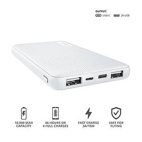 Батарея універсальна Trust Primo 10000 mAh White (23896_TRUST)