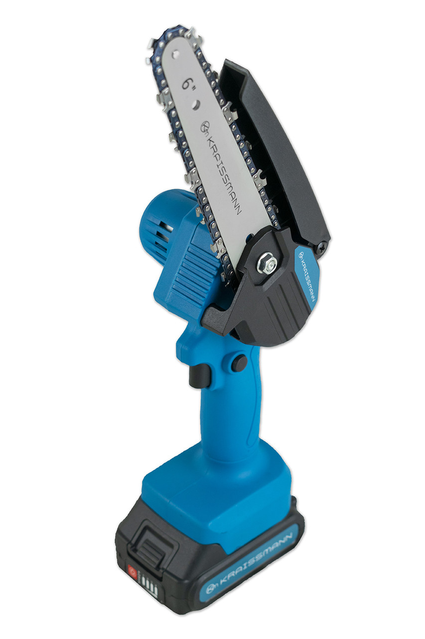 Акумуляторна ланцюгова міні-пила KRAISSMANN 1521 AKS 20 (без акумулятора та ЗП), фото 1
