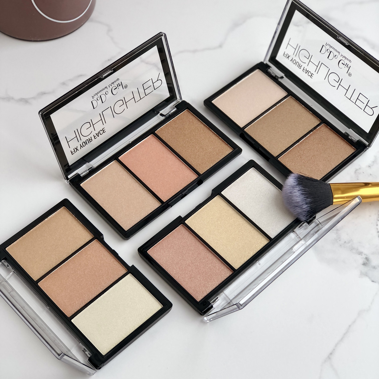 Купити Палетка Хайлайтерів DoDo Girl Fix Your Face Highlighter палітра