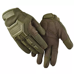 Рукавички тактичні захисні хакі/khaki XL