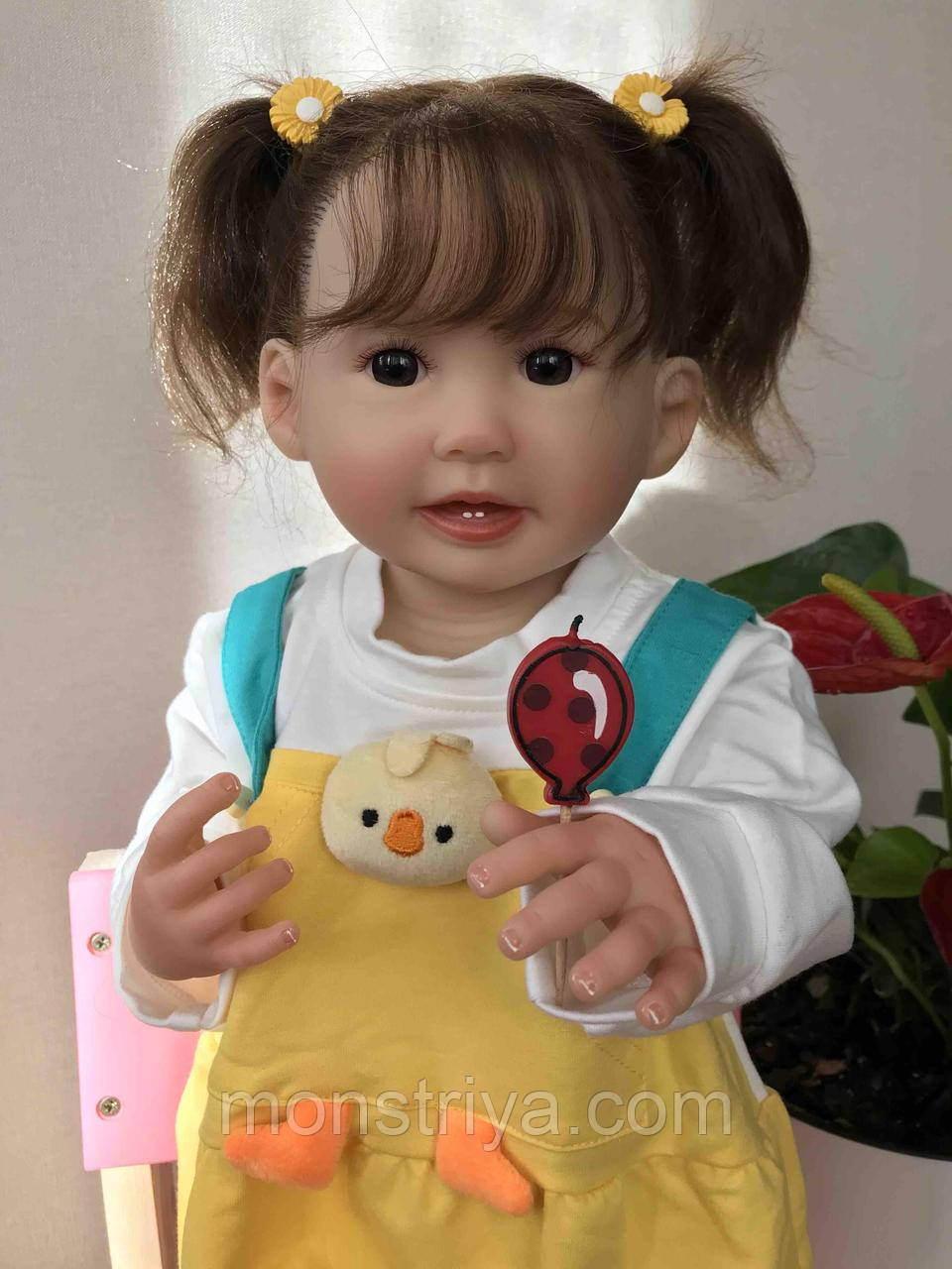 Кукла реборн девочка полностью из винил-силикона /Кукла,пупс reborn