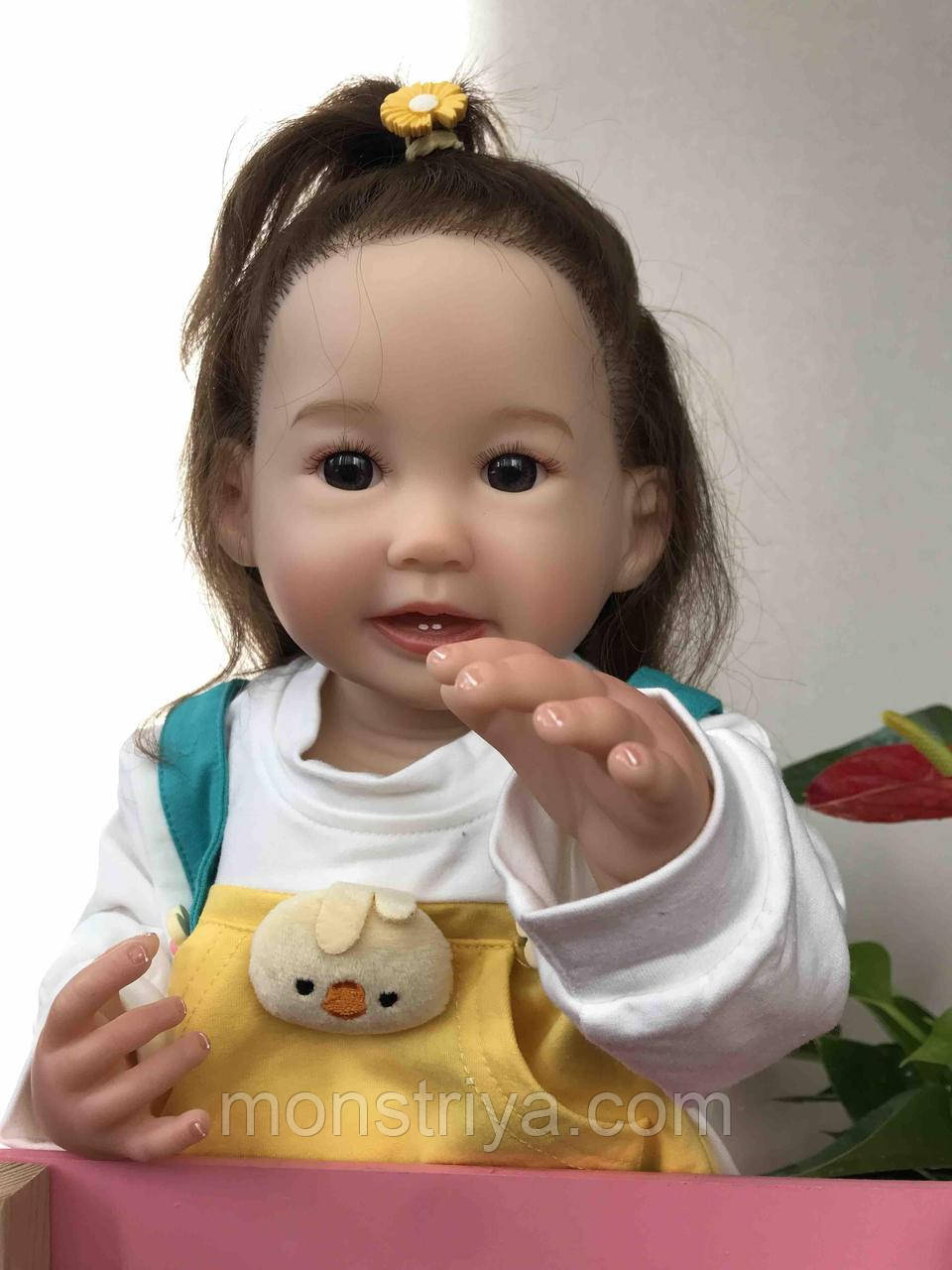 Лялька реборн дівчинка повністю з вініл-силікону/Кукла,пупс reborn, фото 1