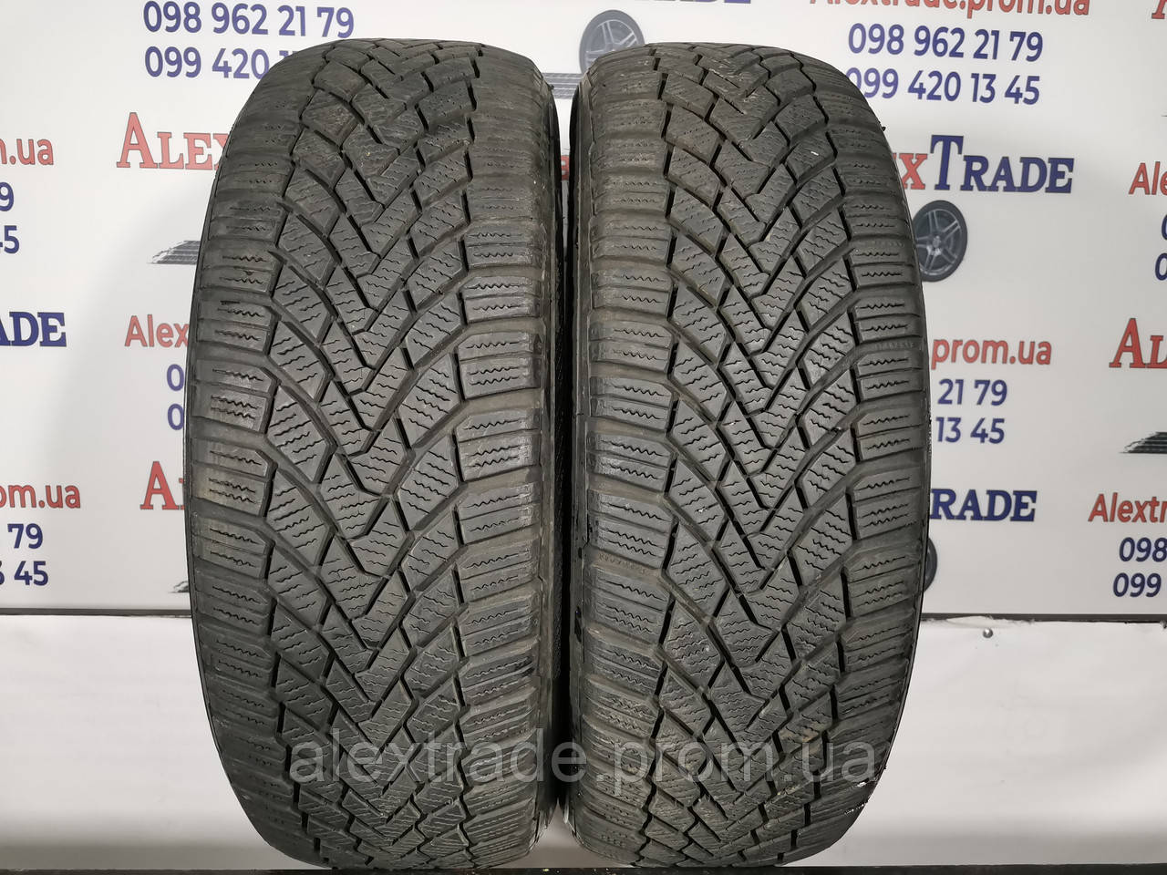 2шт. 185/60 R15 Continental ContiWinterContact TS 850 зимние бу шины