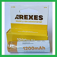 Акумулятор Arexes 18650 Li-Ion 1200 mAh, 3.7V 1шт.