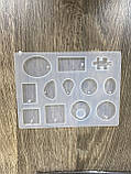 Набір форм молдів для створення кулонів із епоксидної смоли 148 предметів, фото 3