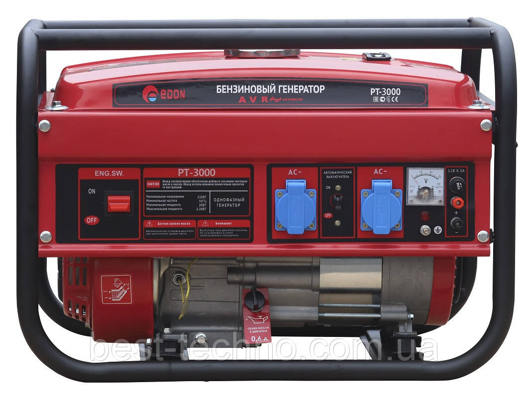 Бензиновый генератор EDON PT-3000 (3 кВт)