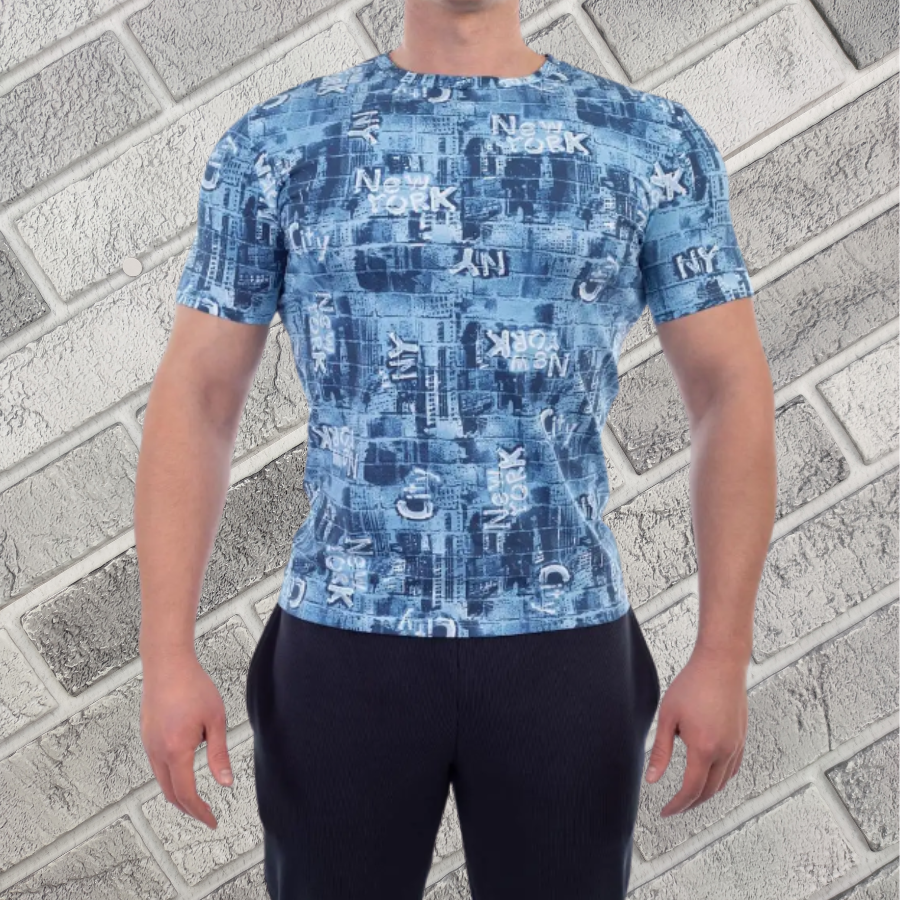 Футболка чоловіча бавовняна BONO ( Арт: 950429) короткий рукав р.46 30033798, фото 1