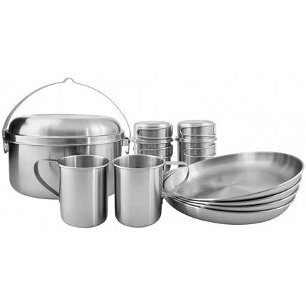 Набір посуду Tatonka Picnic Set IV Silver (TAT 4142.000), фото 1