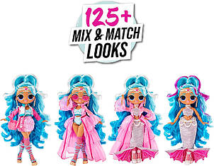 Набір ЛОЛ Сюрприз Королеви великий сюрприз LOL Surprise OMG Queens Splash Beauty Fashion Doll with 125+