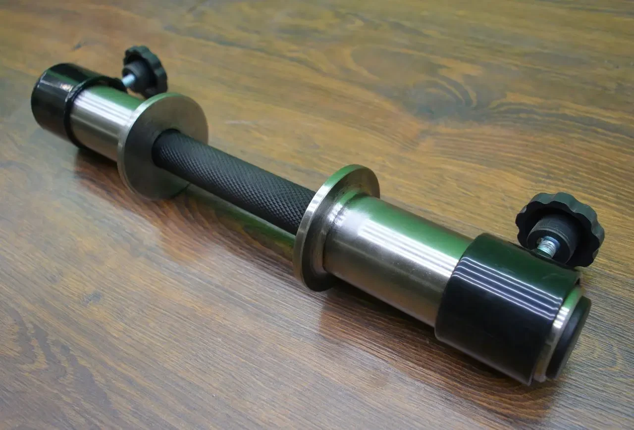 Гриф гантельний олімпійський на 54 см з діаметром 50 мм Гантелі, гирі, штанги та диски